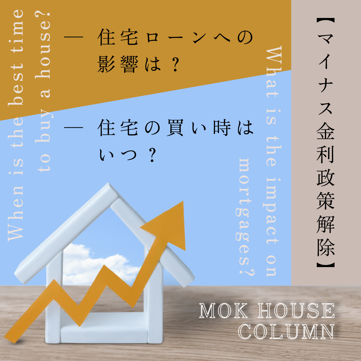 マイナス金利政策解除！住宅ローンへの影響は？住宅の買い時はいつ？