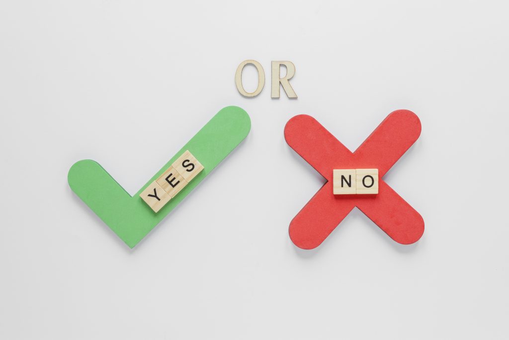 YES or No
